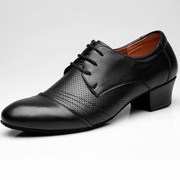 Expectation ラテンダンスシューズ メンズシューズ 社交ダンスシューズ 大きいサイズ 室内用の靴底 ヒール3 0cm 4 5 Cm 5 5 Cm 男性用 美脚 感謝価格 Www Centrodeladultomayor Com Uy