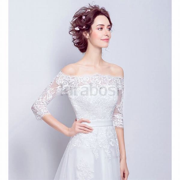 新作 ウエディングドレス 長袖 安い 結婚式 花嫁 二次会 パーティードレス ホワイト ロングドレス Aライン ウェディングドレス 演奏会 フォー Seal限定商品 Carlavista Com