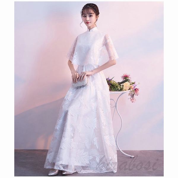 代引不可 ワンピース パーティードレス ロングドレス エレガント パーティー レース ワンピ 大人 上品 演奏会 謝恩会 2次会 披露宴 成人式 同窓会 海外最新 Olsonesq Com