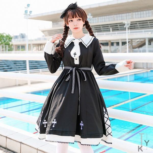 他店圧倒価格 最安値に挑戦 ワンピース ロリータ ワンピース 女装 コスプレ アニメ 森ガール Cosplay Lolita かわいい 学生服 ドレス メイド服 萌え萌え系 送料無料 Alimamiy Ru