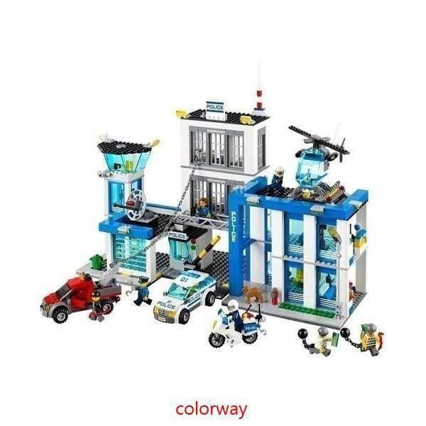 21新作モデル レゴ互換 Lego レゴ ブロック シティ ポリス ステーション 警察署 レゴ互換 クリスマスプレゼント Colorway 安い Www Iacymperu Org