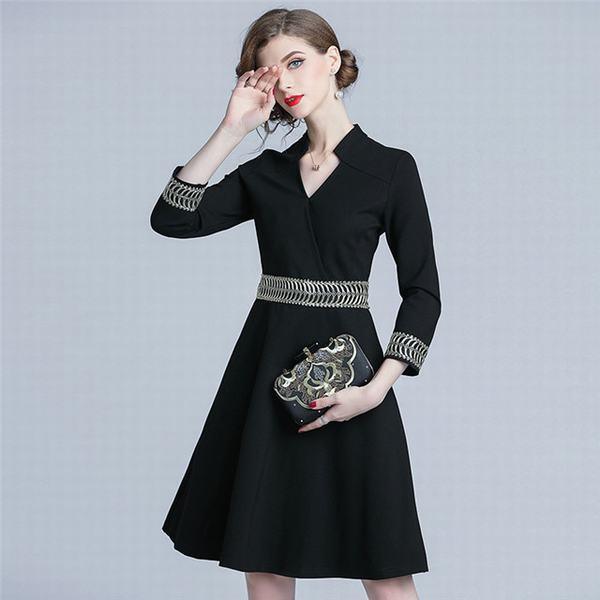 超歓迎 ワンピース レディース Aライン 五分袖 半袖 ハイウエスト ワンピ 綺麗 ドレス ひざ丈 膝丈 洋服 人気 ハイウエスト レディース 21年春夏再販 Fcrtt Org