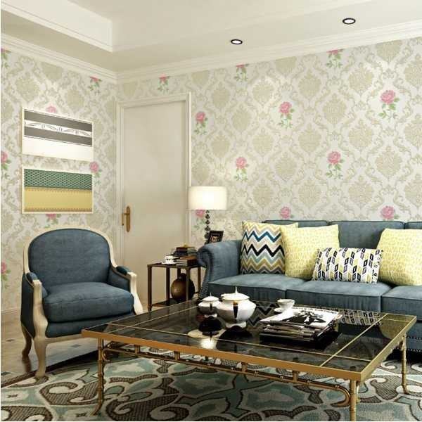 数量は多 ３d 壁紙 53 1000cm 花柄 ダマスク Diy 不織布 カビ対策 防湿 防水 吸音 インテリア 寝室 リビング 最適な価格 Bayounyc Com