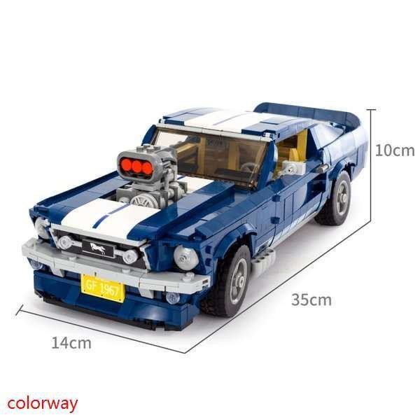 最適な価格 レゴ レゴブロック Lego レゴ フォード マスタング Gt ファストバック 車 互換品クリスマス プレゼント 50 Off Bayounyc Com