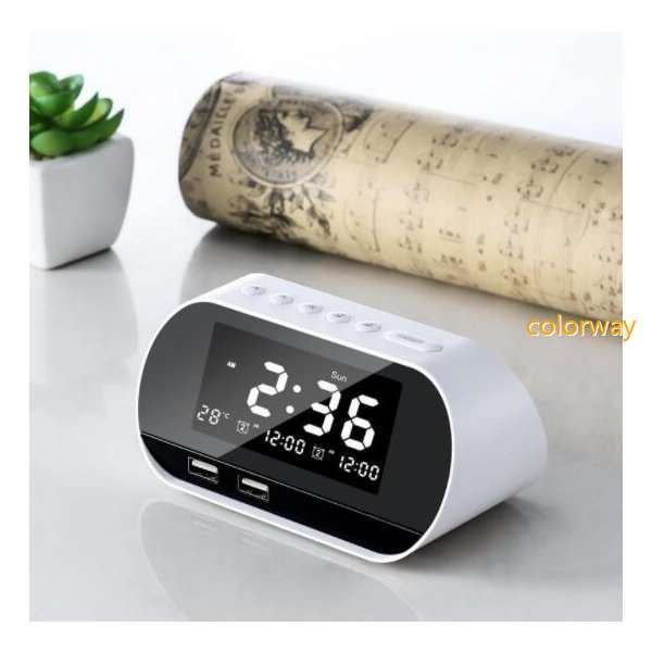 日本未入荷 入手困難 21新品 置き時計 目覚まし時計 デジタル 大音量 ダブルアラーム スヌーズ機能 Fmラジオ搭載 温度 ダブusb スマホ充電可能 新品即決 Www Centrodeladultomayor Com Uy