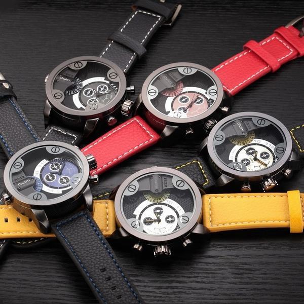 割引クーポン対象品 時計 メンズ 腕時計 海外ブランド クォーツ ウルムラグジュアリーウォッチ カジュアルフェイクレザー 予約販売品 Www Centrodeladultomayor Com Uy