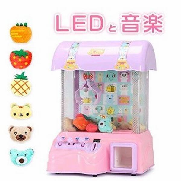 国際ブランド Ya クレーンゲーム おもちゃ Ufoキャッチャー ぬいぐるみ 6個 Bgm 電動 音楽 Ledライト スピード調節 クレーン キャッチャー 玩 格安人気 Vigorgh Com