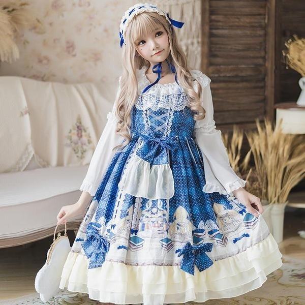 ブランドショッパー付き ゴスロリ ロリータ ワンピース レディース 少女ウェア ロリータ 可愛い ダンス衣装 注目ブランド Arnabmobility Com