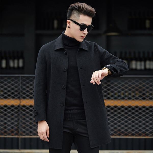 想像を超えての Pコート ピーコート ショート アウター ビジネスコート ジャケット メンズ ウールコート ミドル丈 秋物 春物 高級ウール スリム 値引 Olsonesq Com