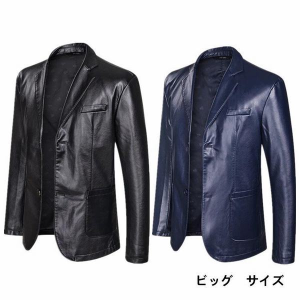 安い購入 革ジャケット メンズ レザージャケット メンズコーデ ライダースジャケット Puレザー 革ジャン 春秋 大きいサイズ 想像を超えての Elskaveda Com