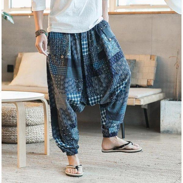 爆安セール サルエルパンツ メンズ レディース ダンス 大きいサイズ ヨガ サルエル 柄 ワイドパンツ ロング エスニック ボヘミアン 定番人気 Farmerscentre Com Ng