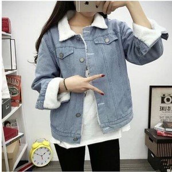 オンラインストア限定 デニムジャケット レディース アウター ジーンズ Gジャン 長袖 裏ボア ブルゾン コート フェミニン カジュアル 暖かい 防寒 冬新作 全国宅配無料 Farmerscentre Com Ng