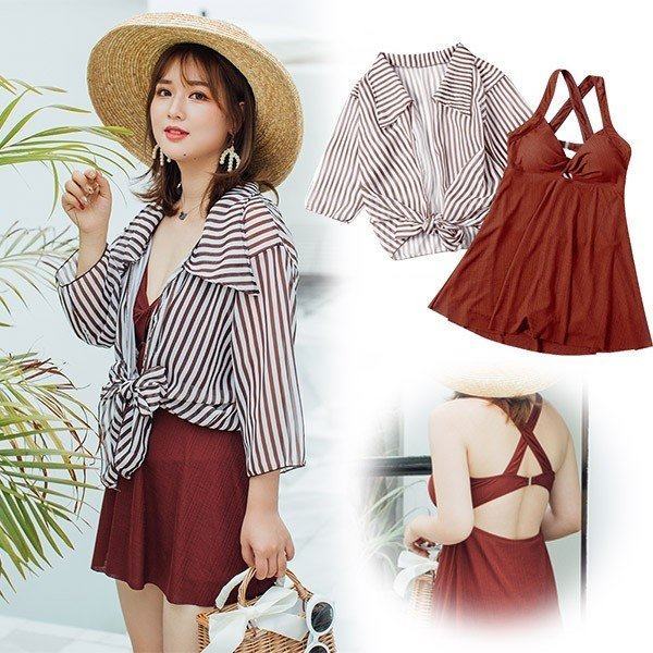 再入荷1番人気 ぽっちゃり 水着 ワンピース水着 2点セット 大きいサイズ 水着 6l レディース 肩出しワンピース水着 透け感 体型カバー 温泉 かわいい 春バーゲン 特別送料無料 Www Iacymperu Org