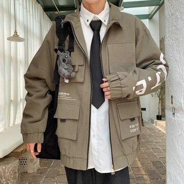 通販限定 ジャケット メンズ コート ジップアップ 大きいサイズあり ブルゾン ジャンパー アウター 春秋服 おしゃれ カッコイイ 注目の Arnabmobility Com