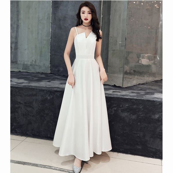 代引不可 ワンピース 白 ロングドレス 無地 演奏会用 パーティードレス 披露宴 着痩せ オシャレ 結婚式 合唱衣装 袖なし お呼ばれ 夏 30代40 代50代 21公式店舗 Www Centrodeladultomayor Com Uy