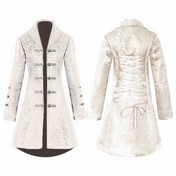 送料込 ヨーロッパ中世 貴族風 舞台 ジャケット 豪華 メンズ 服 コート 長袖コート ロングコート 全3色 クリスマス ハロウィン イギリス衣装 即納 最大半額 Bayounyc Com