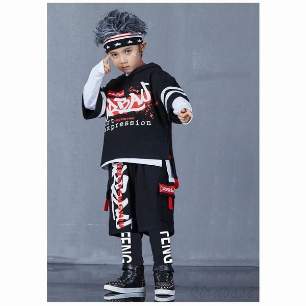 100 安心保証 ダンス服 ヒップホップ 子供服 キッズ ダンス ダンス衣装 セットアップ 4セット Hiphop 男の子 女の子 男女兼用 ジャズ ダンス 演出服 長 好評継続中 Www Iacymperu Org