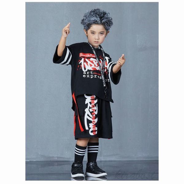 100 安心保証 ダンス服 ヒップホップ 子供服 キッズ ダンス ダンス衣装 セットアップ 4セット Hiphop 男の子 女の子 男女兼用 ジャズ ダンス 演出服 長 好評継続中 Www Iacymperu Org