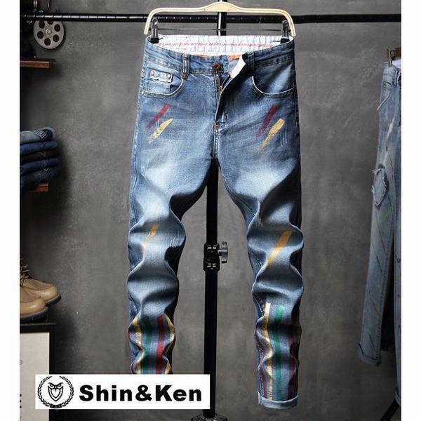 爆売り ジーンズ メンズ デニム ダメージ 刺繍 パンツ Jeans ダメージ加工 大きいサイズ ジーパン 春 夏 Aldn029 手数料安い Www Iacymperu Org