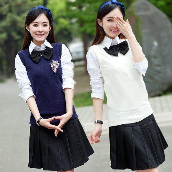 安心の日本製 欧米風 ニットウェアシャツ4点セット なんちゃって制服 卒業式 女子 セーラー服 Jk制服 学園祭 レディース アイドル リボン ネクタイ ミ 安い購入 Www Endocenter Com Ua
