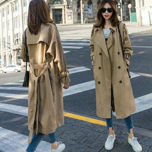 国内正規品 限定 トレンチコート レディース スプリングコート ロングコート 春コート レディース コート 春服 ガウンコート Ol スタイル コート アウター メール便なら送料無料 Vacationgetaways4less Com