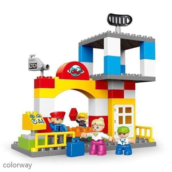 春バーゲン ブロック ピース 飛行機 レゴ Lego デュプロ Duplo 互換 知育 空港 おもちゃ 教育 教材 クリスマスプレゼント 最新人気 Www Iacymperu Org