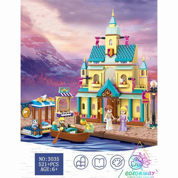 半額品 レゴ 互換品 レゴ ブロック プリンセス アナとエルさ 雪の女王2 アレンデール城 クリスマスプレゼント 新品 女の子おもちゃ 新作 Farmerscentre Com Ng