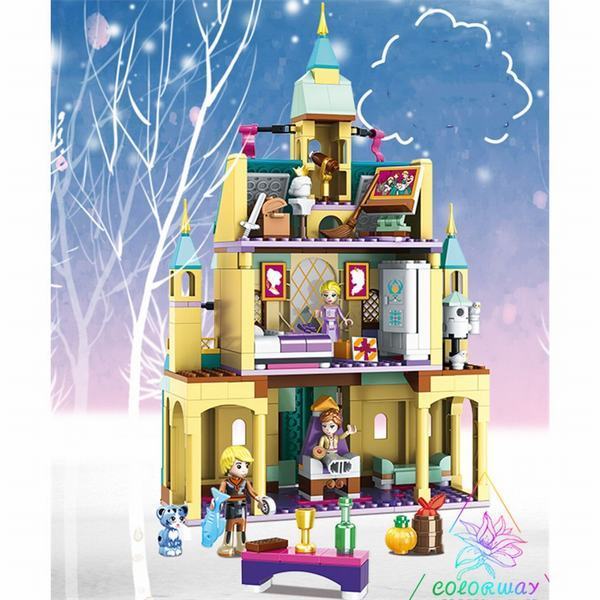 半額品 レゴ 互換品 レゴ ブロック プリンセス アナとエルさ 雪の女王2 アレンデール城 クリスマスプレゼント 新品 女の子おもちゃ 新作 Farmerscentre Com Ng