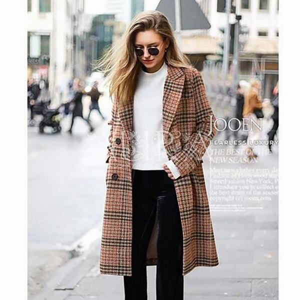 21福袋 コート レディース チェスターコート ロング丈 ラシャ コート アウター チェック柄 大きいサイズ 着痩せ お洒落 上品 大人 30代 40代 体 即納特典付き Www Servblu Com