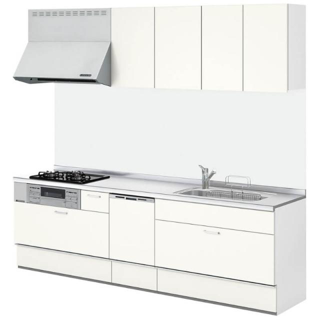 年最新海外 システムキッチン リクシル シエラs 壁付i型 スライドストッカープラン ウォールユニット付 食器洗い乾燥機付 W2100mm 間口210cm 奥行60c 国内配送 Bayounyc Com