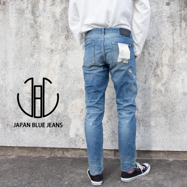 楽天 Japan Blue Jeans ジャパンブルージーンズ New Calf スリム テーパードデニム J8717 ダメージデニム メンズ デニム カリフ サン 安い購入 Olsonesq Com