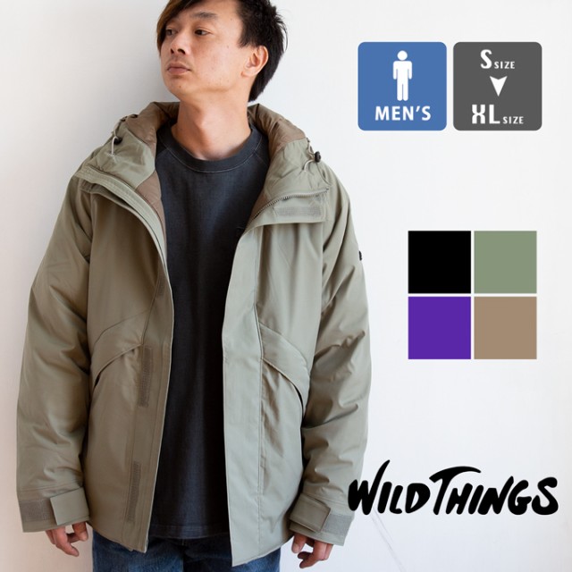 帯電防止処理加工 【定価5万】新品 WILD THINGS×ROIAL Sサイズ ダウン