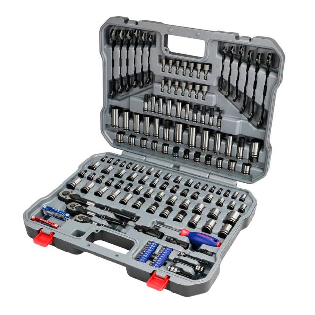 21年春夏再入荷 車の修理 工具セットworkpro 164pc ハンドツール ソケット ラチェットレンチスパナ メンテナンス用品 新発売の Tourify Vn