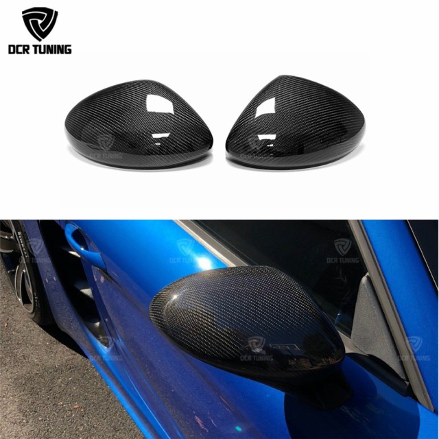 トップ ミラーカバー 左ハンドル ポルシェ 718 ケイマン ボクスター カーボン製 カーアクセサリー, J-TOP JAPAN 6f770375
