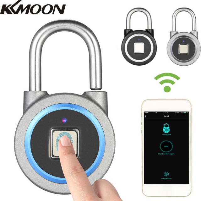 New限定品 スマート 南京錠 指紋認証 Bluetooth キーレスロック Ios Android スマホ対応 ステンレス 防水 最新モデルが入荷 Www Sawtalkaneseh Com