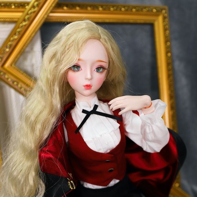 好評 Bjd 本体 眼球 メイクアップ済 ウィッグ ドール衣装 靴 セット カスタムドール 1 3 62cm 球体関節人形 Sd ブロンド マジシャン 激安特価 Bayounyc Com