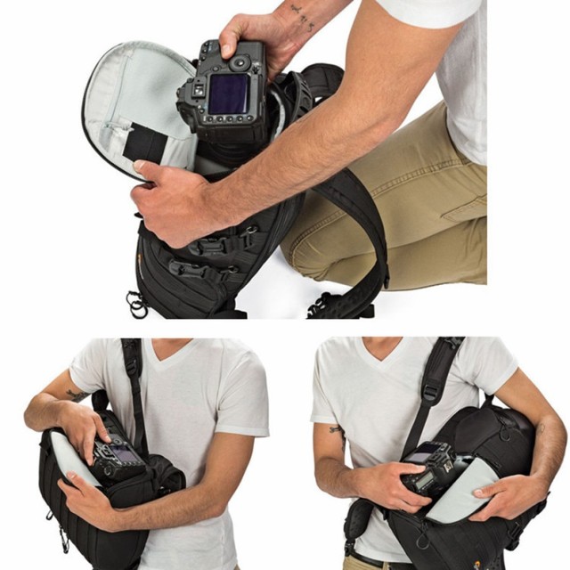 Lowepro ProTactic 350 AW デジタル一眼レフカメラフォトバッグ オールウェザーカバー 国産品