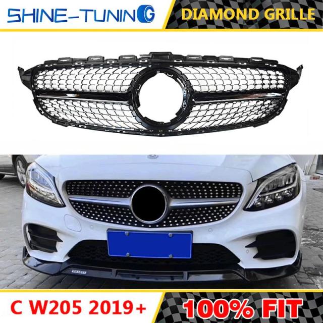 楽天カード分割 フロントグリル エンブレムなし メルセデスベンツ Cクラス W5 C450 250 180 C0 C2 C63 楽天市場 Eldfx Com