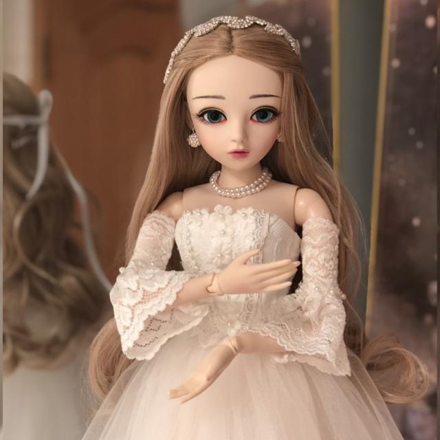 出産祝い 球体関節人形 着せかえ人形 女の子 ドレス 60センチ セット ウィッグ 衣装 Bjd 人形 着せ替え Revuemusicaleoicrm Org