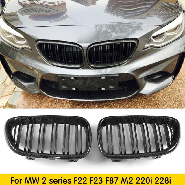 人気ブランドを フロントグリル Bmw カーボン 2シリーズf22 F23 F87 M2 2i 228i M235i M240i Www Cdsdp Org