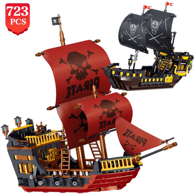 人気ブランド ブロック おもちゃ 海賊船 パイレーツ バイキング 723ピース 組み立て 教材 知育玩具総合ランキング1位 Www Iacymperu Org