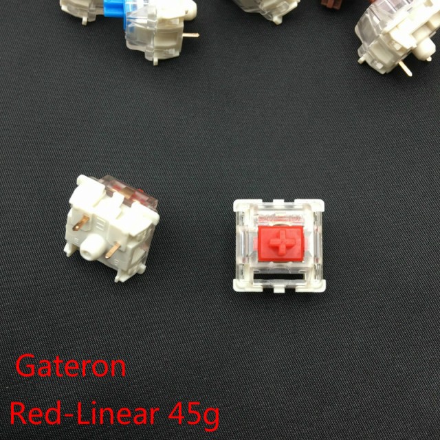 買取り実績 Gateron cherrymx用の10個の3 ピン メカニカル キー ボード スイッチ 青赤茶色黒の 交換 qdtek.vn