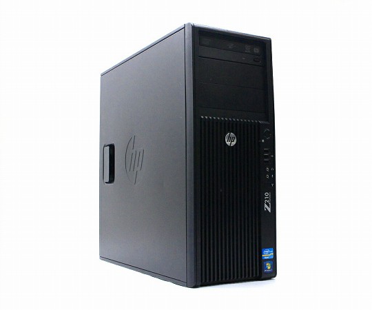 hp Z210 Workstation Xeon E3-1270 3.4GHz 8GB 250GB(HDD) Quadro 2000 DVD+-RW Windows7 Pro 64bit 中古