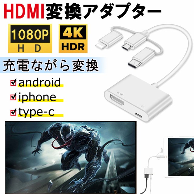 Hdmi変換ケーブル Avアダプタ テレビ接続ケーブル プロジェクタ 変換アダプタ Pc Hdmi変換ケーブル 高画質 Iphone Ipad の通販はau Pay マーケット Kuristore 商品ロットナンバー