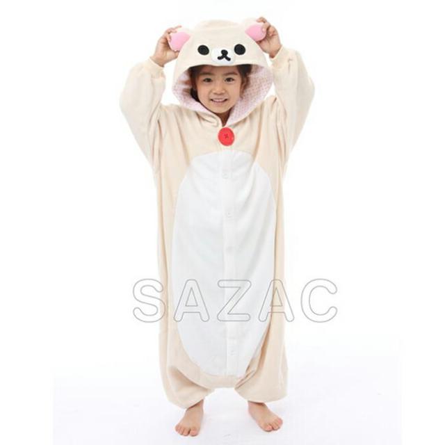 着ぐるみ 子供用 110cm 130cm コリラックマ着ぐるみ フリース Sazac サザック Sazacの正規品 コスプレ クリスマス コスチューの通販はau Pay マーケット スカーレットインナープチbox 商品ロットナンバー