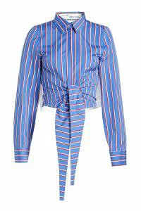 【 新品 】 Off-White Shirt レディースブラウス Striped Cotton Shirt with Ruffled with Ruffled Trims, 【メーカー直売】:fb45e8fd --- kzdic.de 【 新品 】 Off-White Shirt レディースブラウス Striped Cotton Shirt with Ruffled with Ruffled Trims, 【メーカー直売】:fb45e8fd --- kzdic.de