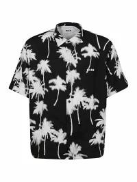 2019春の新作 MSGM MSGM メンズシャツ メンズシャツ MSGM MSGM Palm Print Shirt Nero, 高柳町:47459fcf --- kulturbund-sachsen-anhalt.de 2019春の新作 MSGM MSGM メンズシャツ メンズシャツ MSGM MSGM Palm Print Shirt Nero, 高柳町:47459fcf --- kulturbund-sachsen-anhalt.de