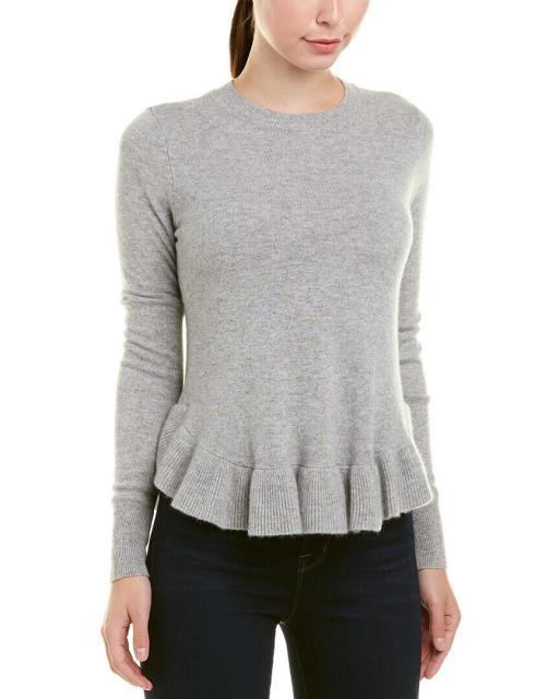 【楽ギフ_包装】 Autumn Cashmere オータムカシミア Shirttail ファッション トップス Autumn Sweater Cashmere Ruffle Shirttail Ruffle Cashmere Sweater S Grey, S@GUARD:629205f4 --- standleitung-vdsl-feste-ip.de 【楽ギフ_包装】 Autumn Cashmere オータムカシミア Shirttail ファッション トップス Autumn Sweater Cashmere Ruffle Shirttail Ruffle Cashmere Sweater S Grey, S@GUARD:629205f4 --- standleitung-vdsl-feste-ip.de