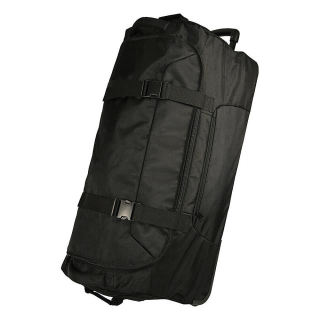 Black Netpack Standing UP Travel Wheeled Duffel