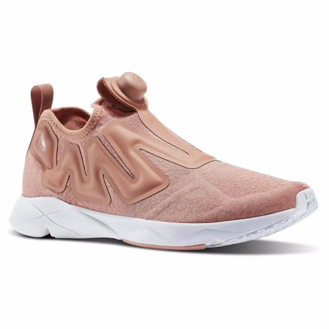 reebok pump mens brown